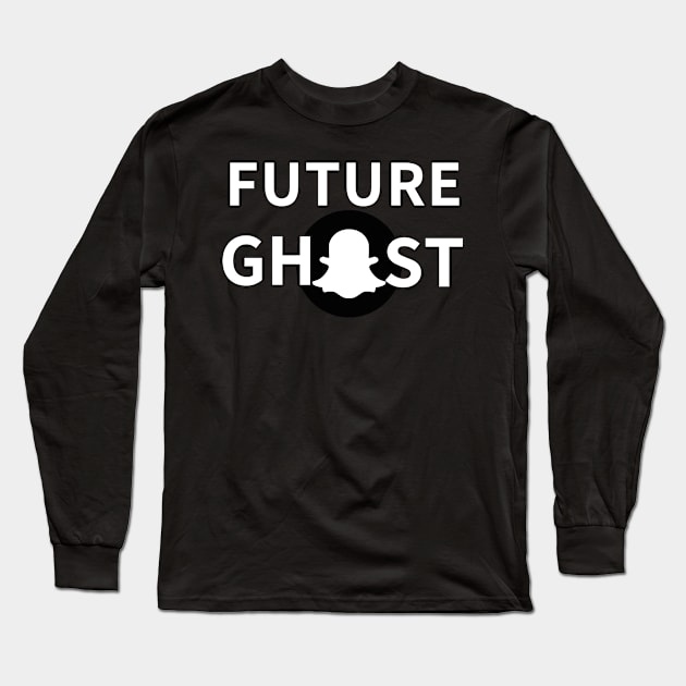 FUTURE GHOST Long Sleeve T-Shirt by BlackMenStuff
